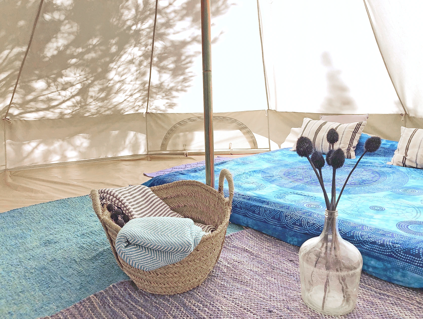 Beautifully decorated accommodation at SoulAlchemy, offering a peaceful sanctuary for women to unwind and recharge during the retreat